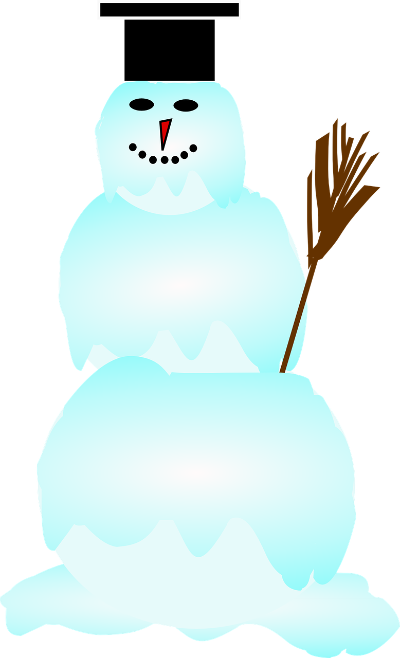 snowman snow winter free photo