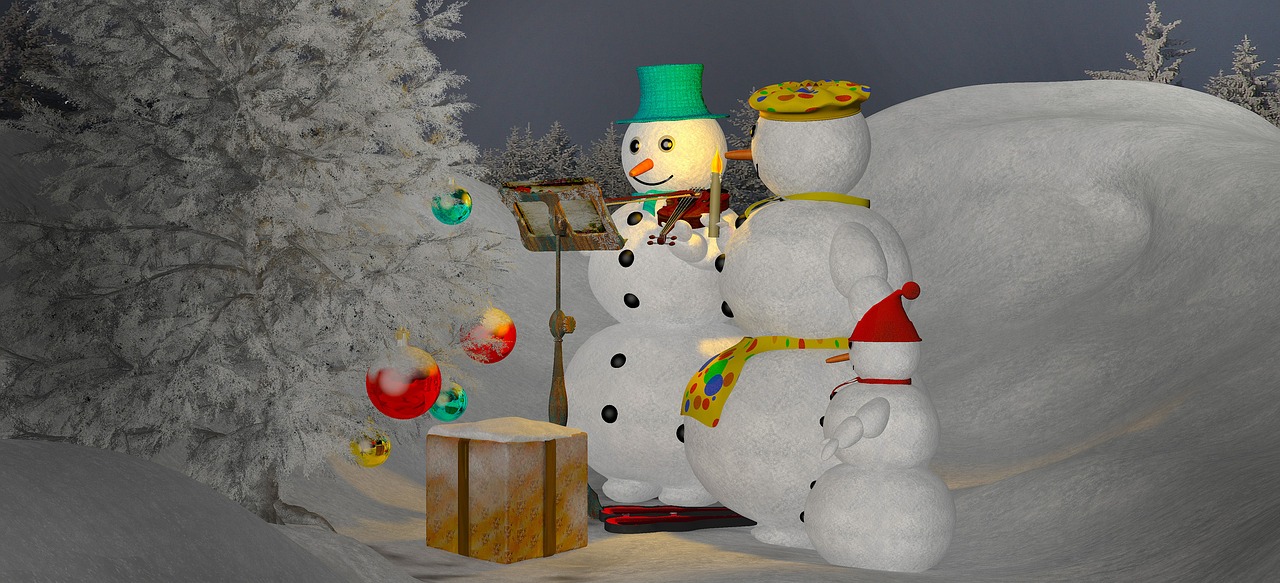 snowman christmas snow free photo