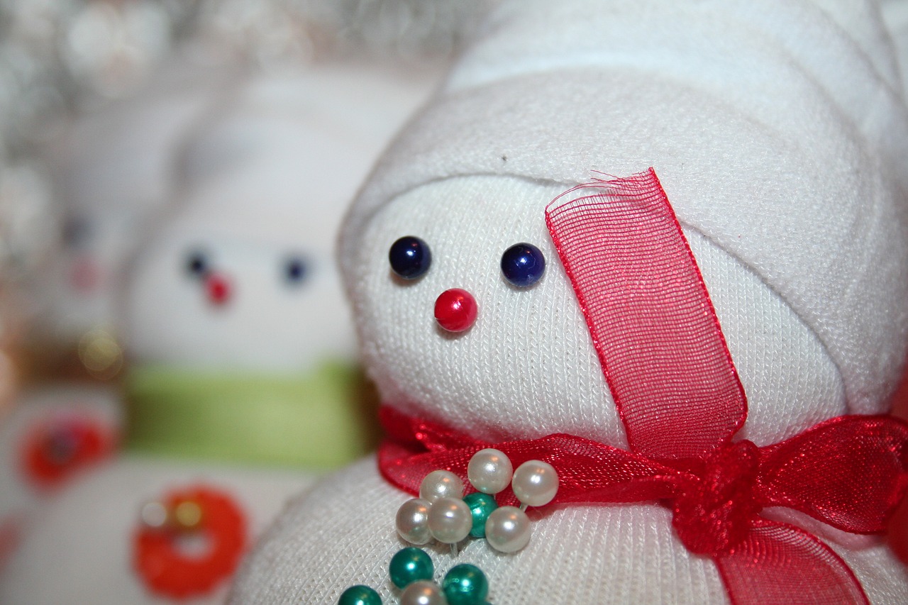 snowman winter christmas free photo