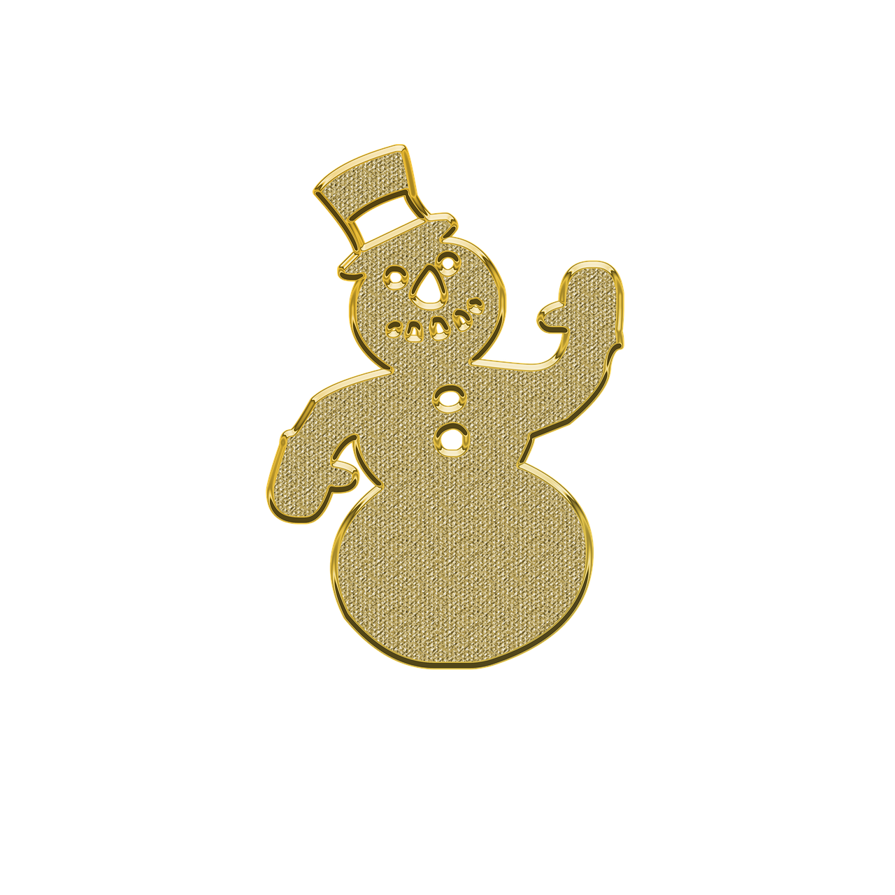 snowman new year's eve ornament free photo