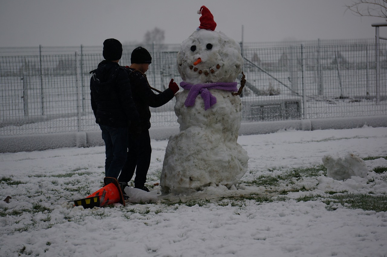 snowman  winter  snowmen free photo