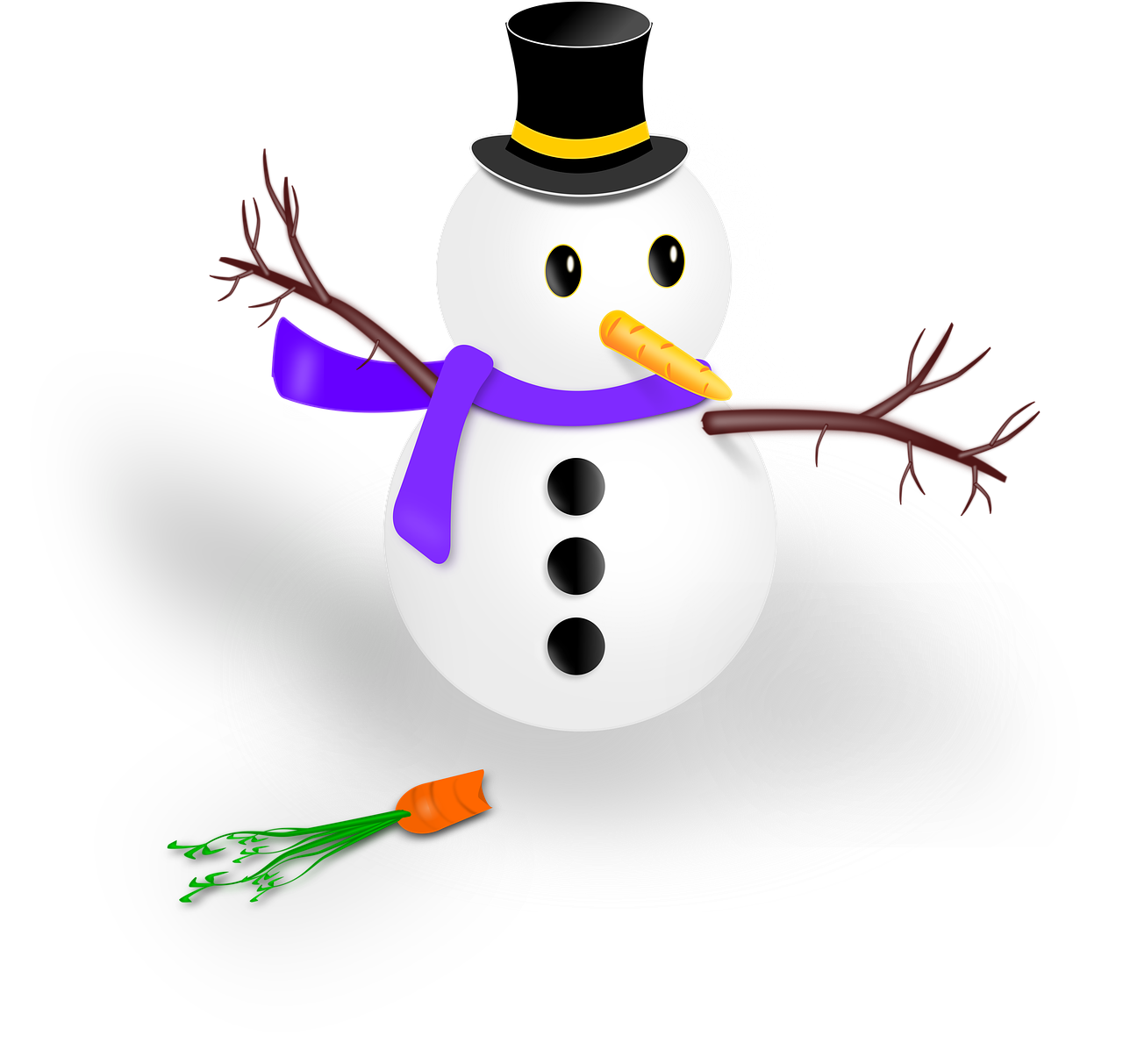 snowman  drawing  transparent background free photo