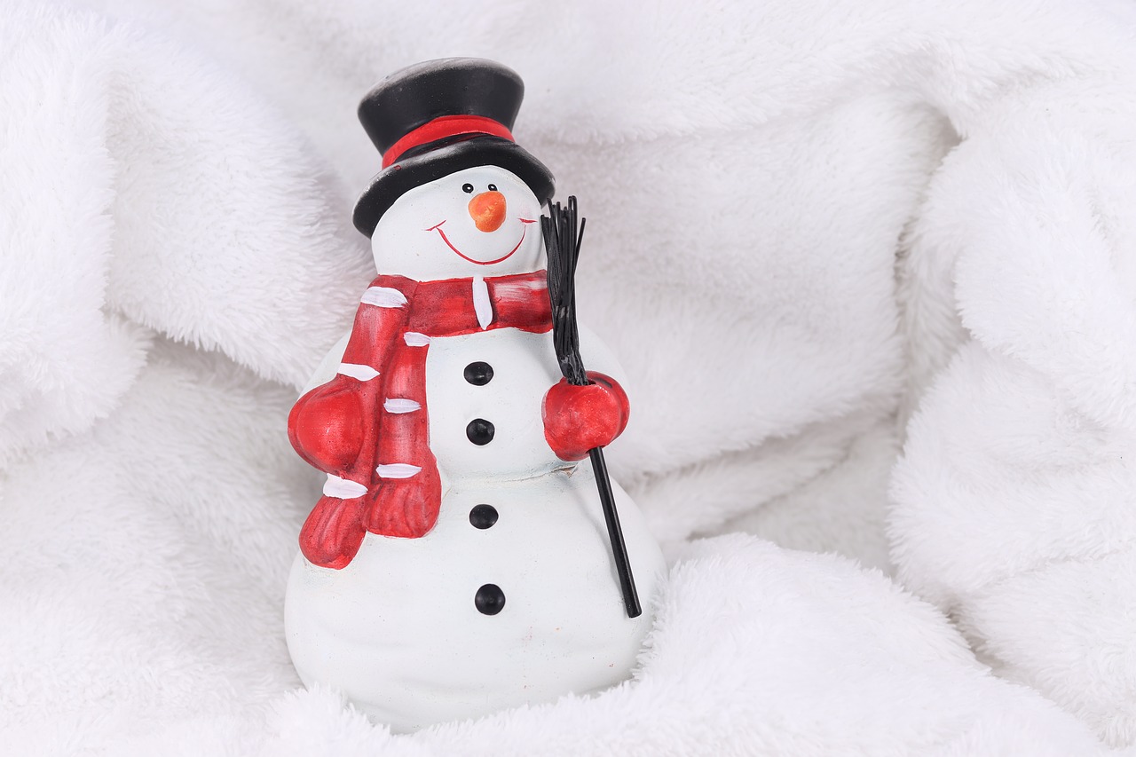 snowman  hat  winter free photo