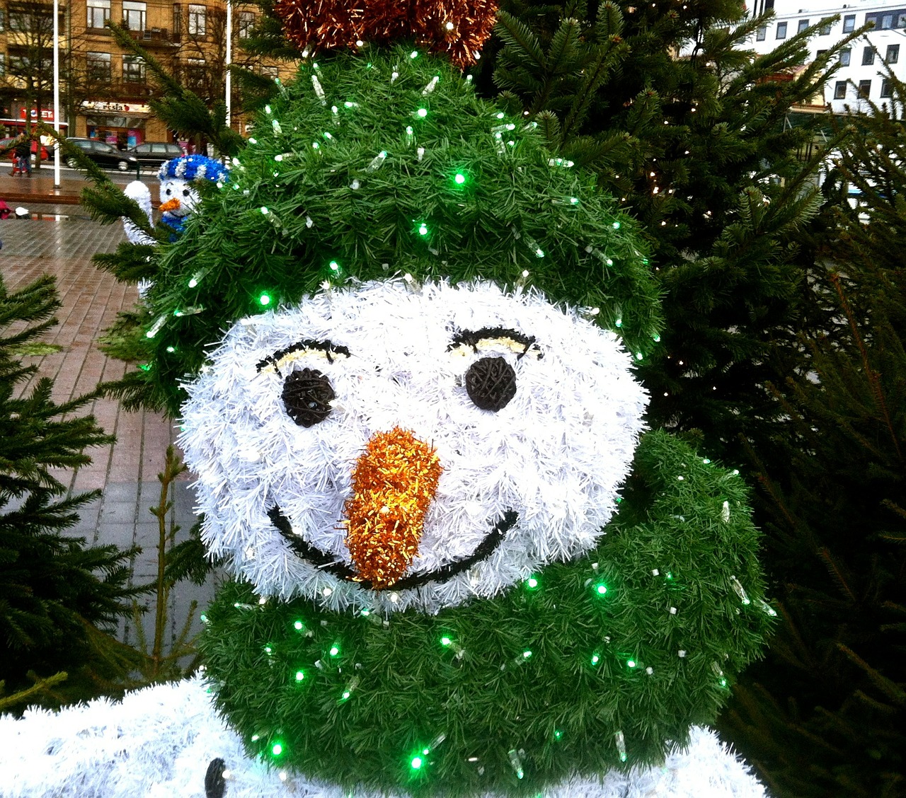 snowman christmas decorations christmas free photo