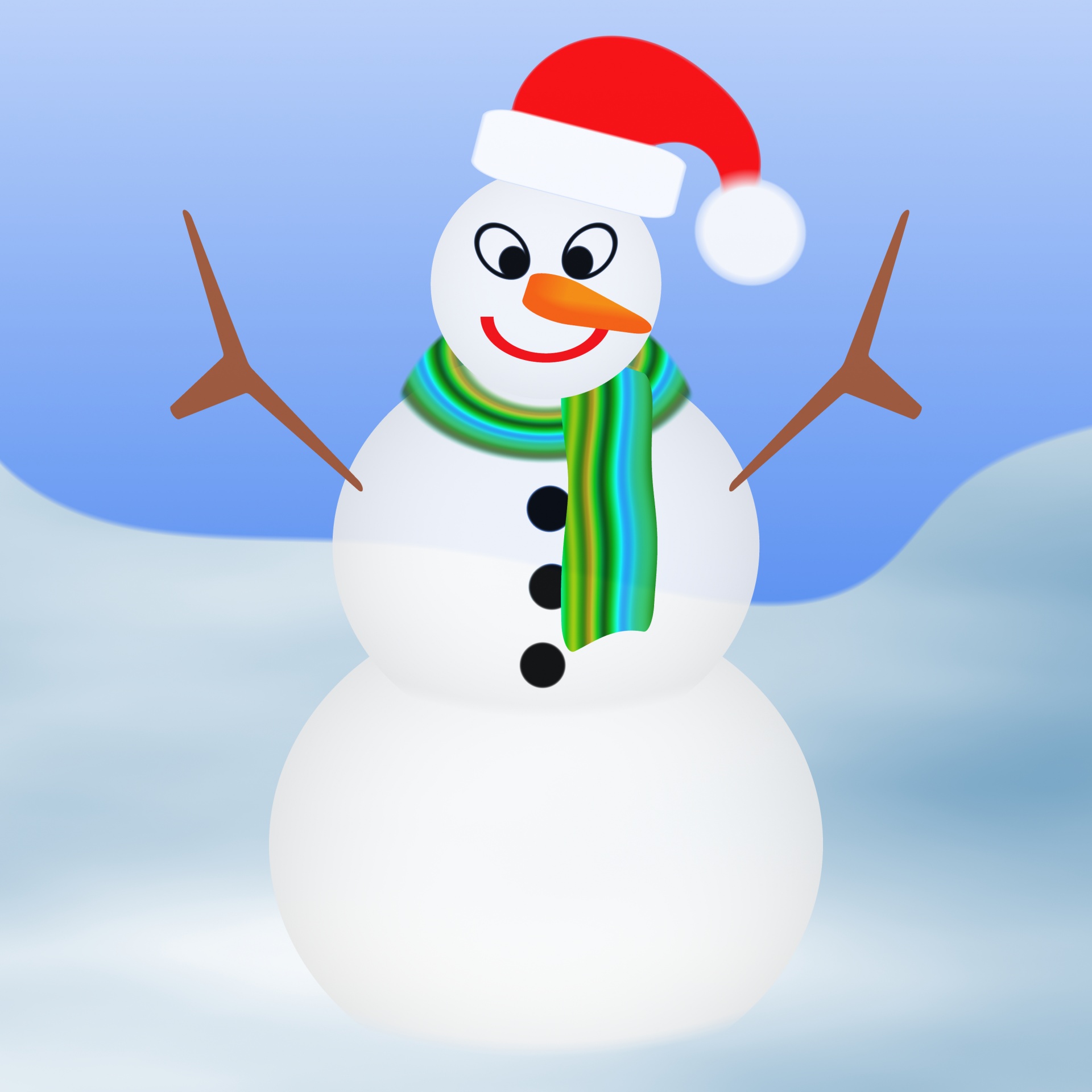 snowman cartoon outdoor free photo