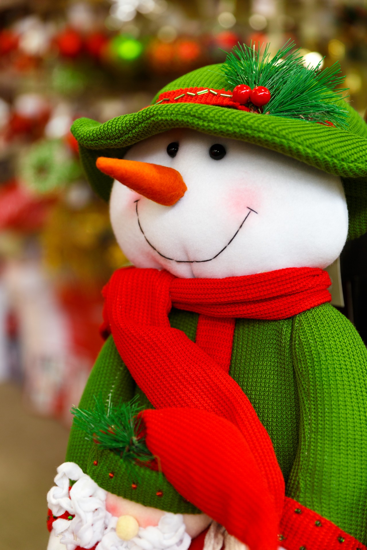 decoration christmas snowman free photo