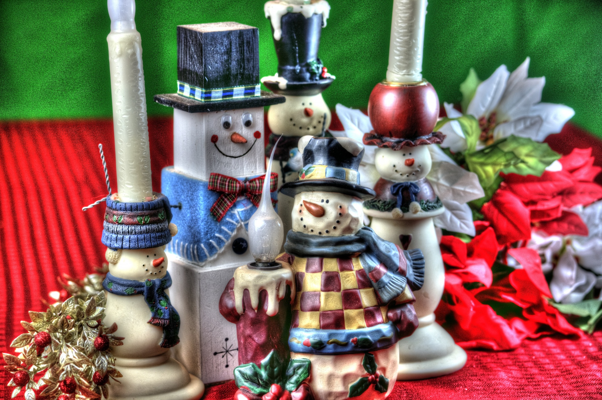 snowman snowmen decoration free photo