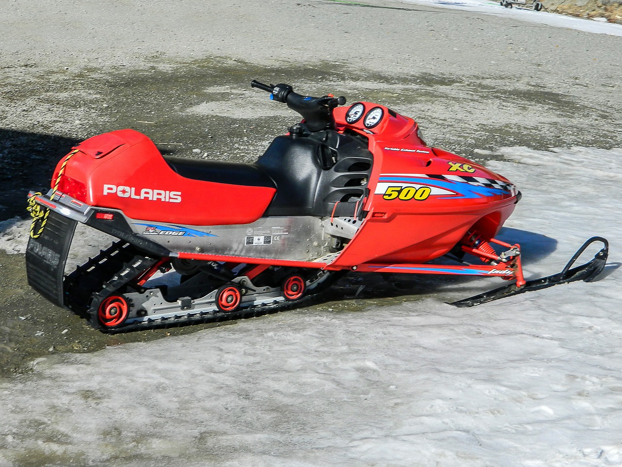 Snowmobile,motor,snow,winter,white - free image from