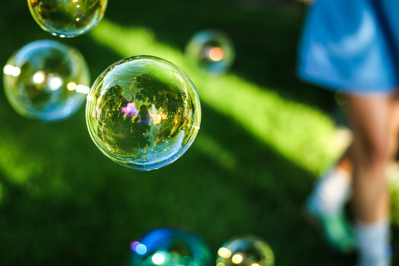 soap bubble spherical free photo
