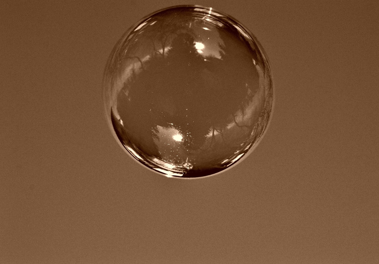 soap bubble colorful balls free photo