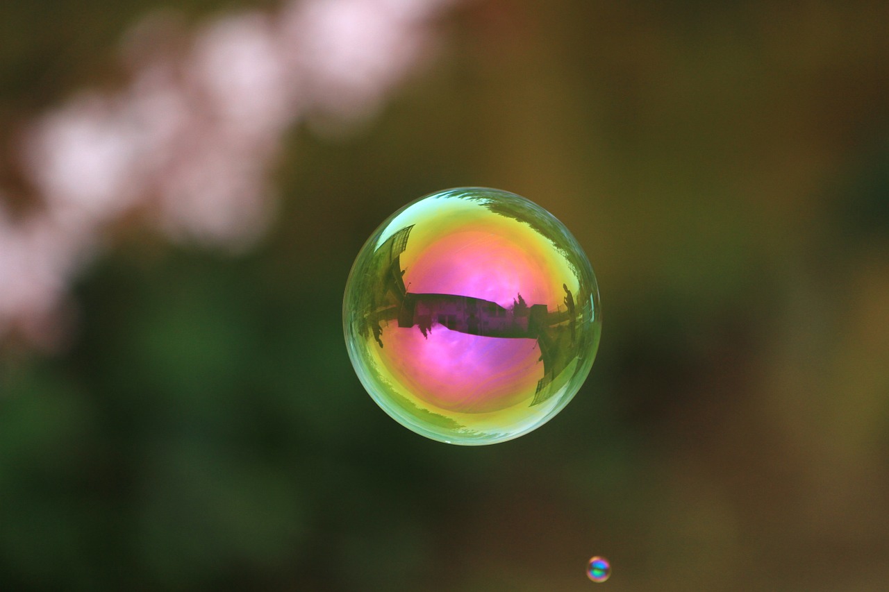 soap bubble ball float free photo