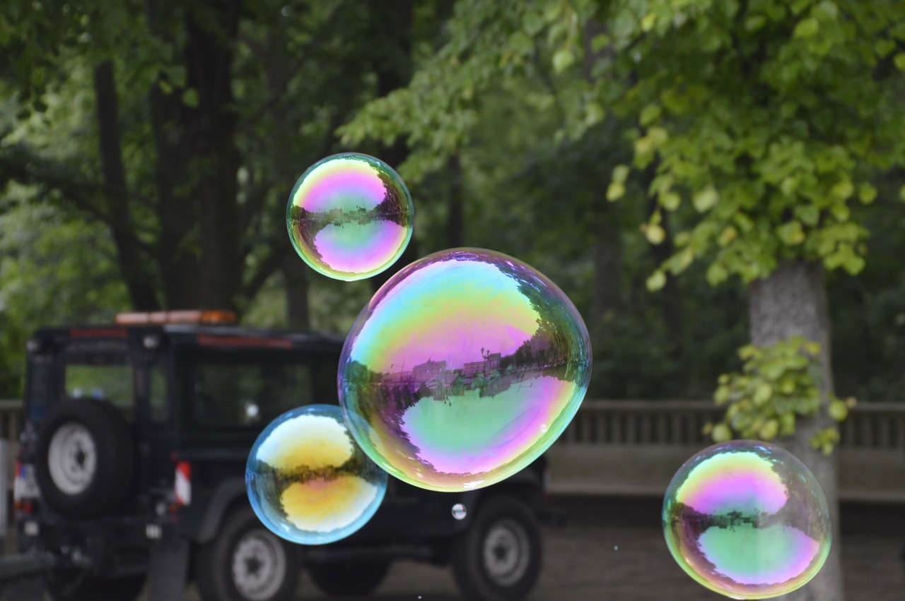 soap bubble berlin brandenburg gate free photo