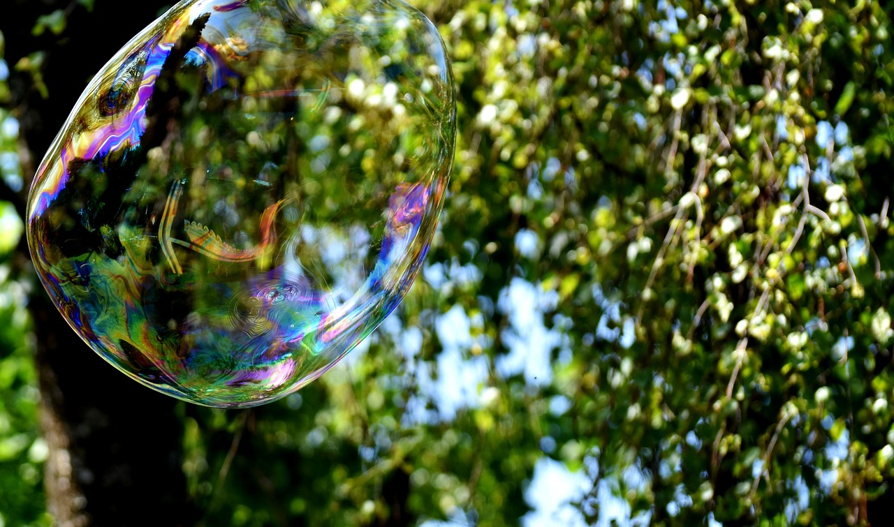 soap bubble huge large free photo