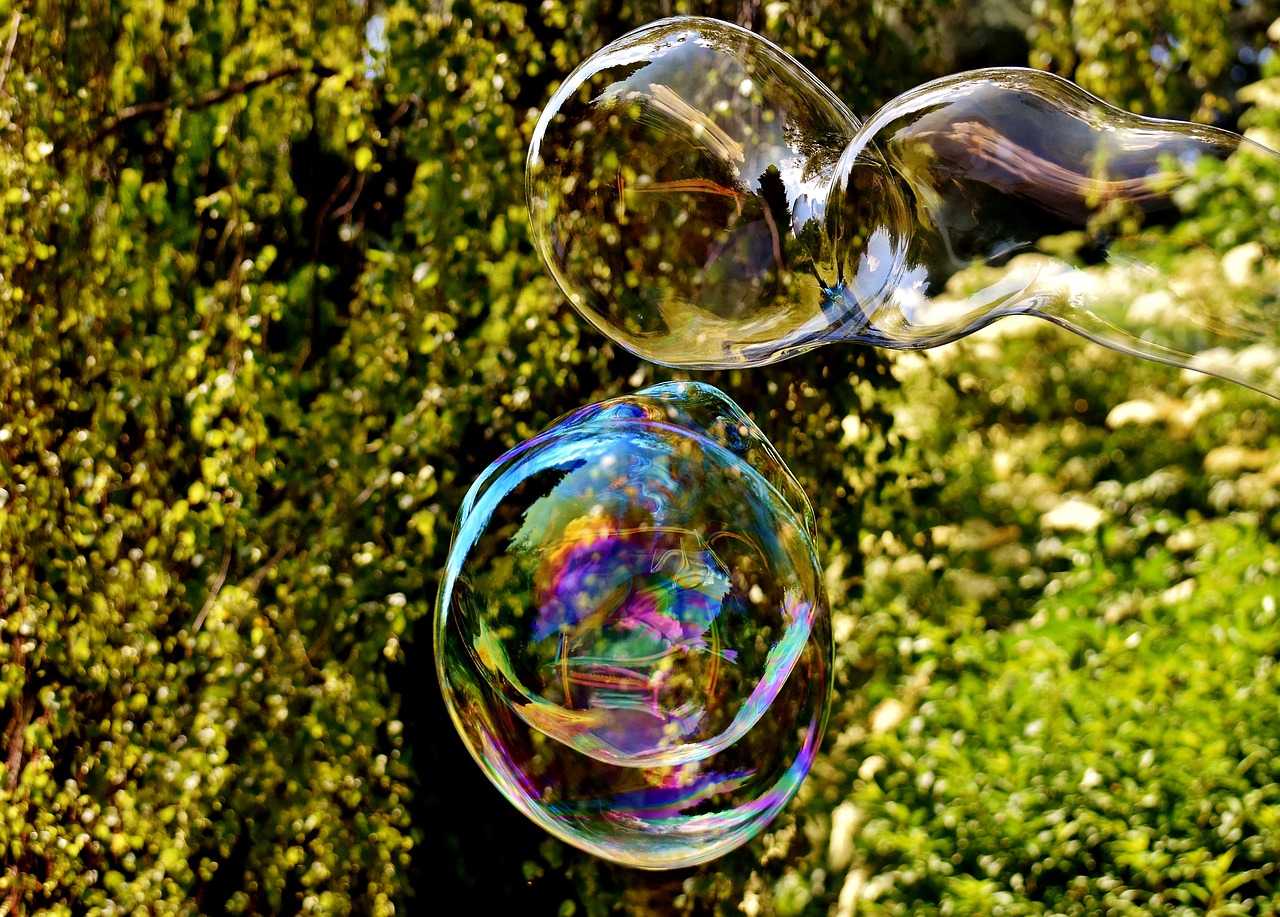 Мыльные пузыри Эстетика