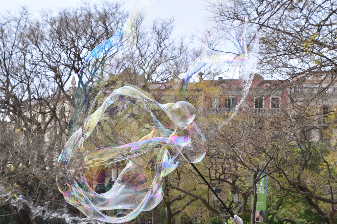 soap bubble  lightness  outside free photo