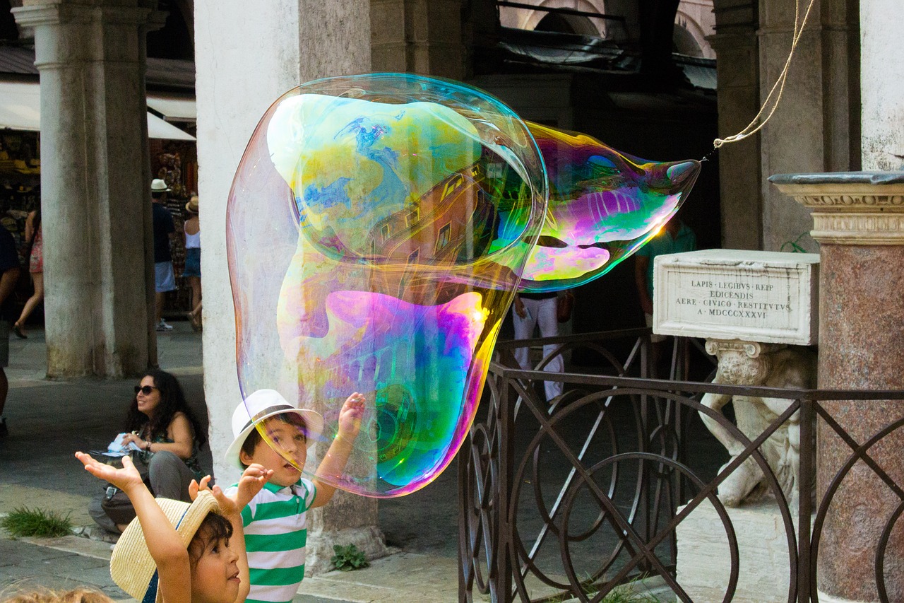 soap bubble street artists artists free photo