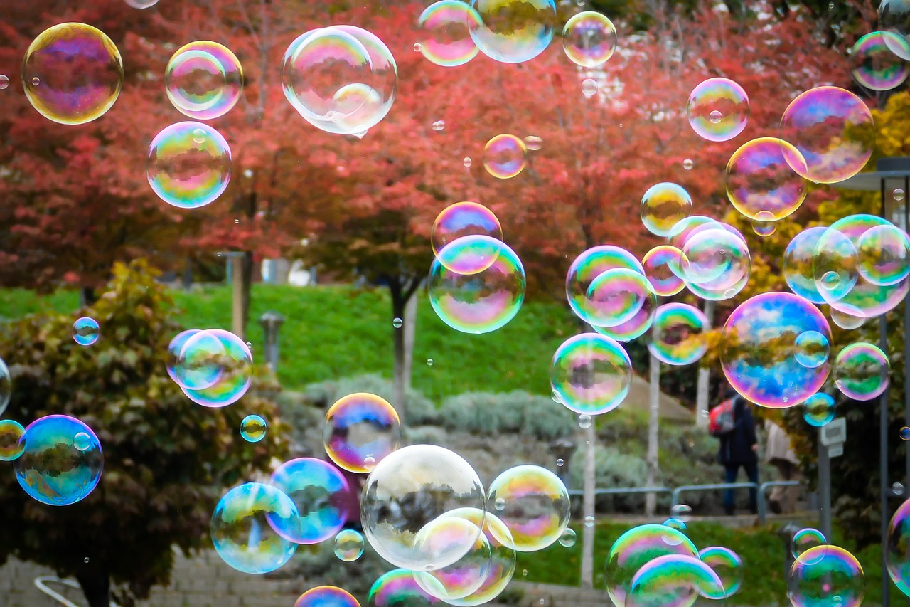 soap bubbles blow balls free photo