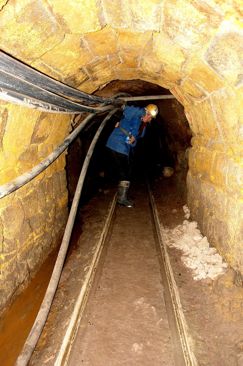 socabon mine miner free photo