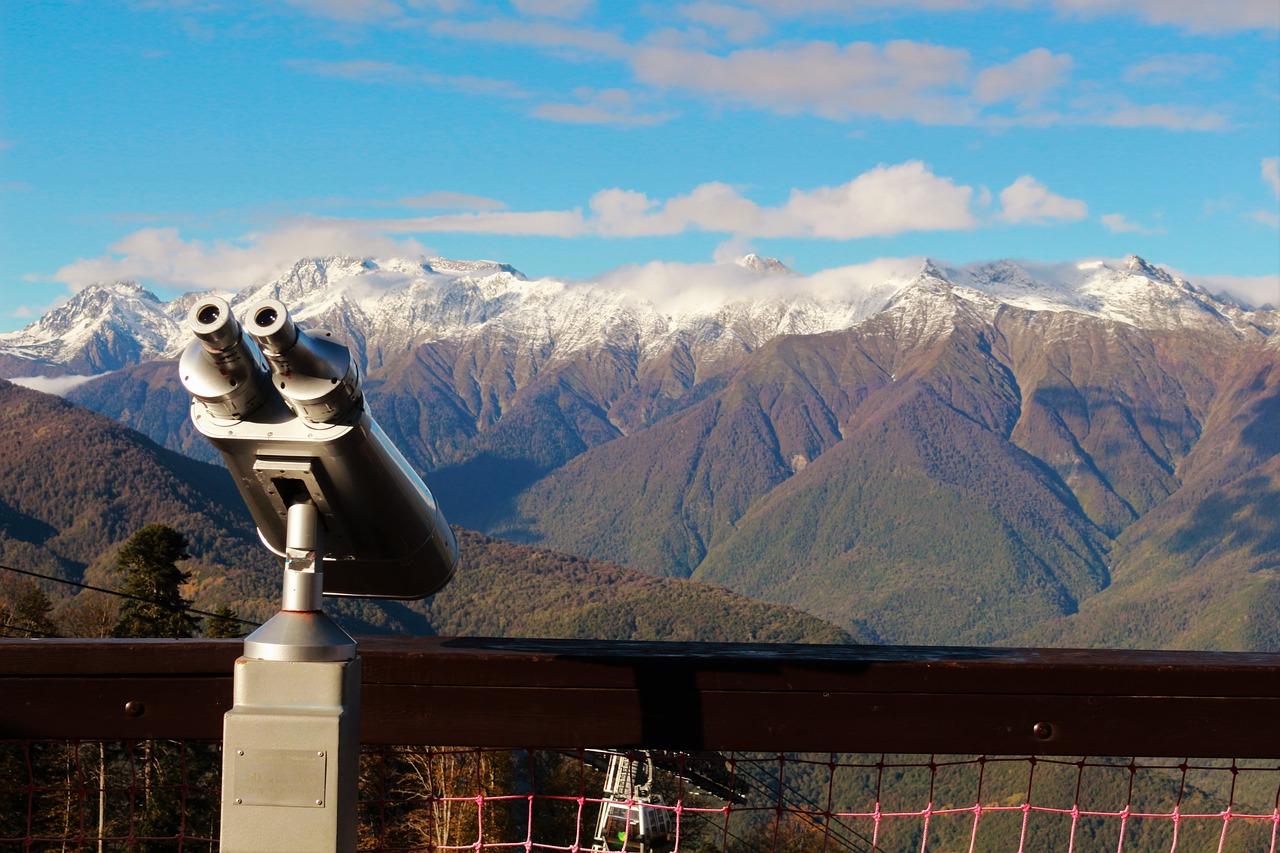 sochi krasnaya polyana the caucasus mountains free photo