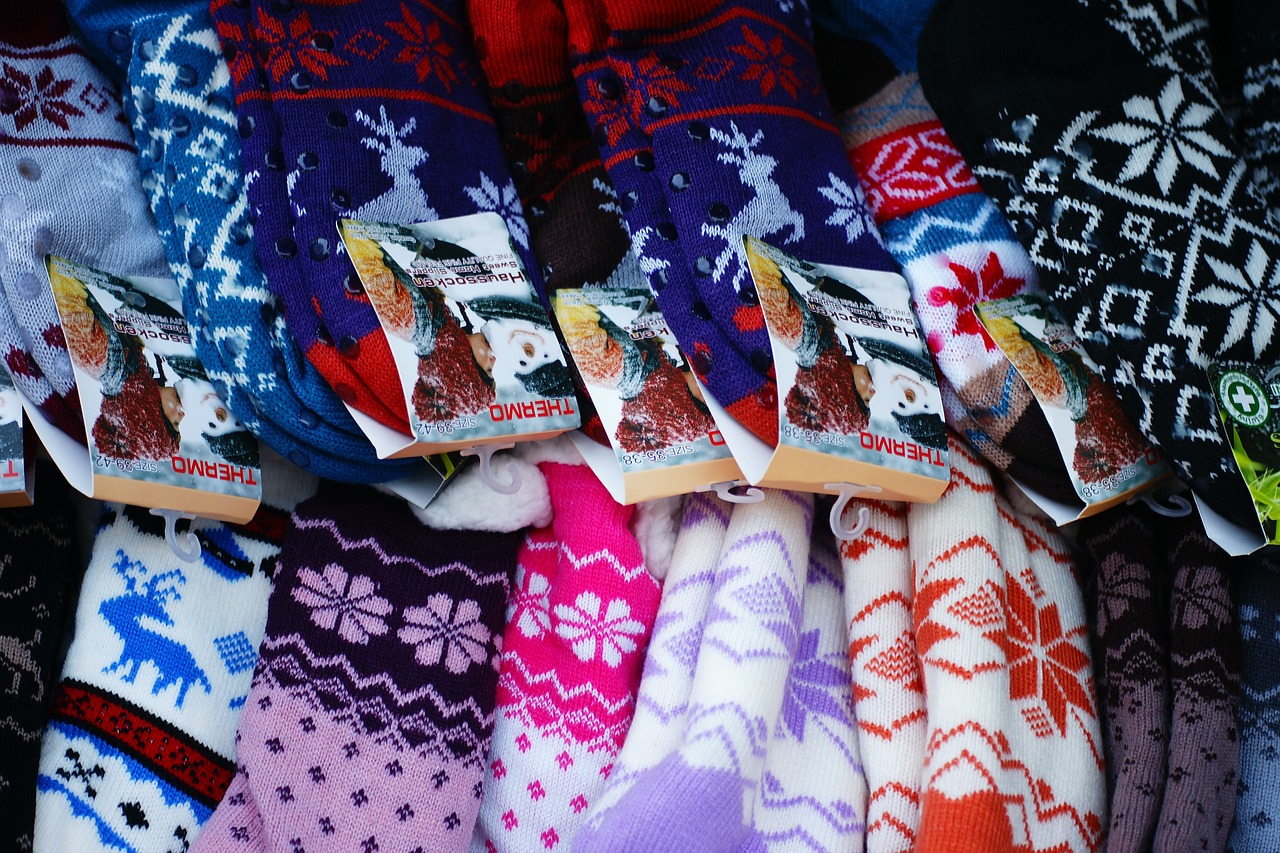 socks colors winter free photo