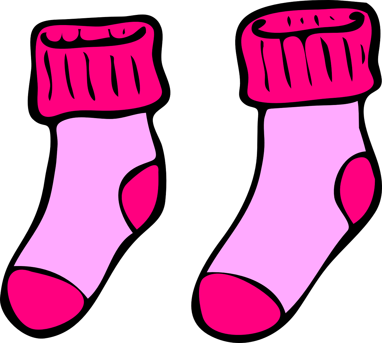 socks cute pink free photo