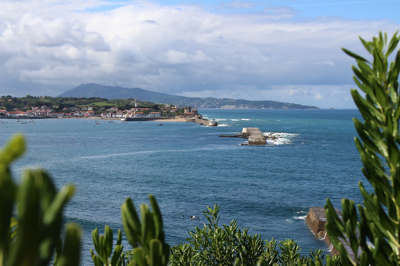 socoa basque country sea free photo