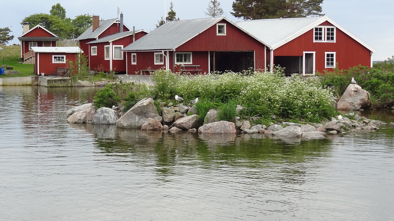 söderhamn's archipelago prästgrundet june 2017 free photo