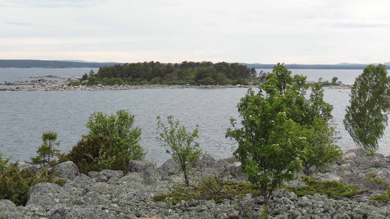 söderhamn's archipelago prästgrundet view from the prästgrundets lighthouse free photo