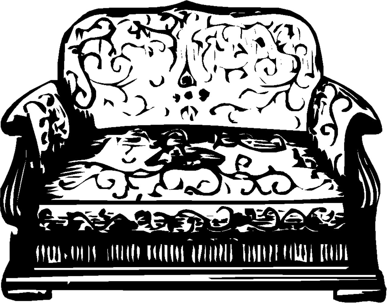 sofa couch vintage free photo