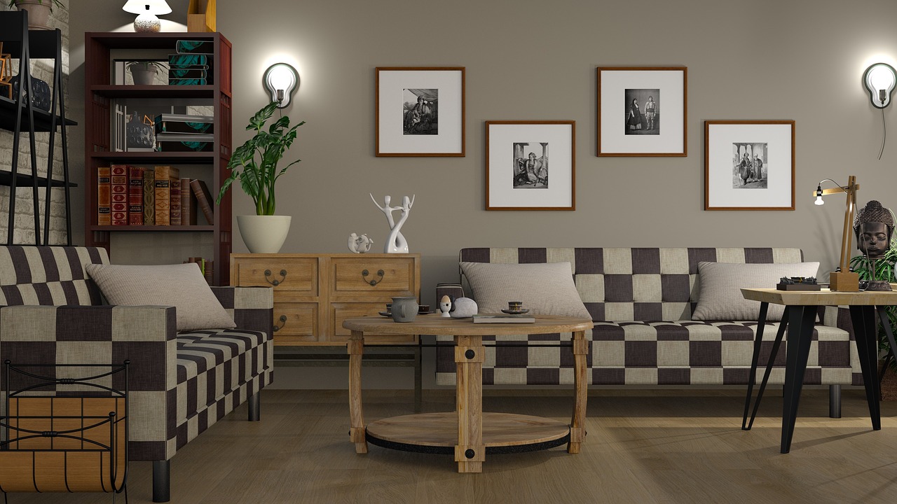 sofa  chess  interior free photo