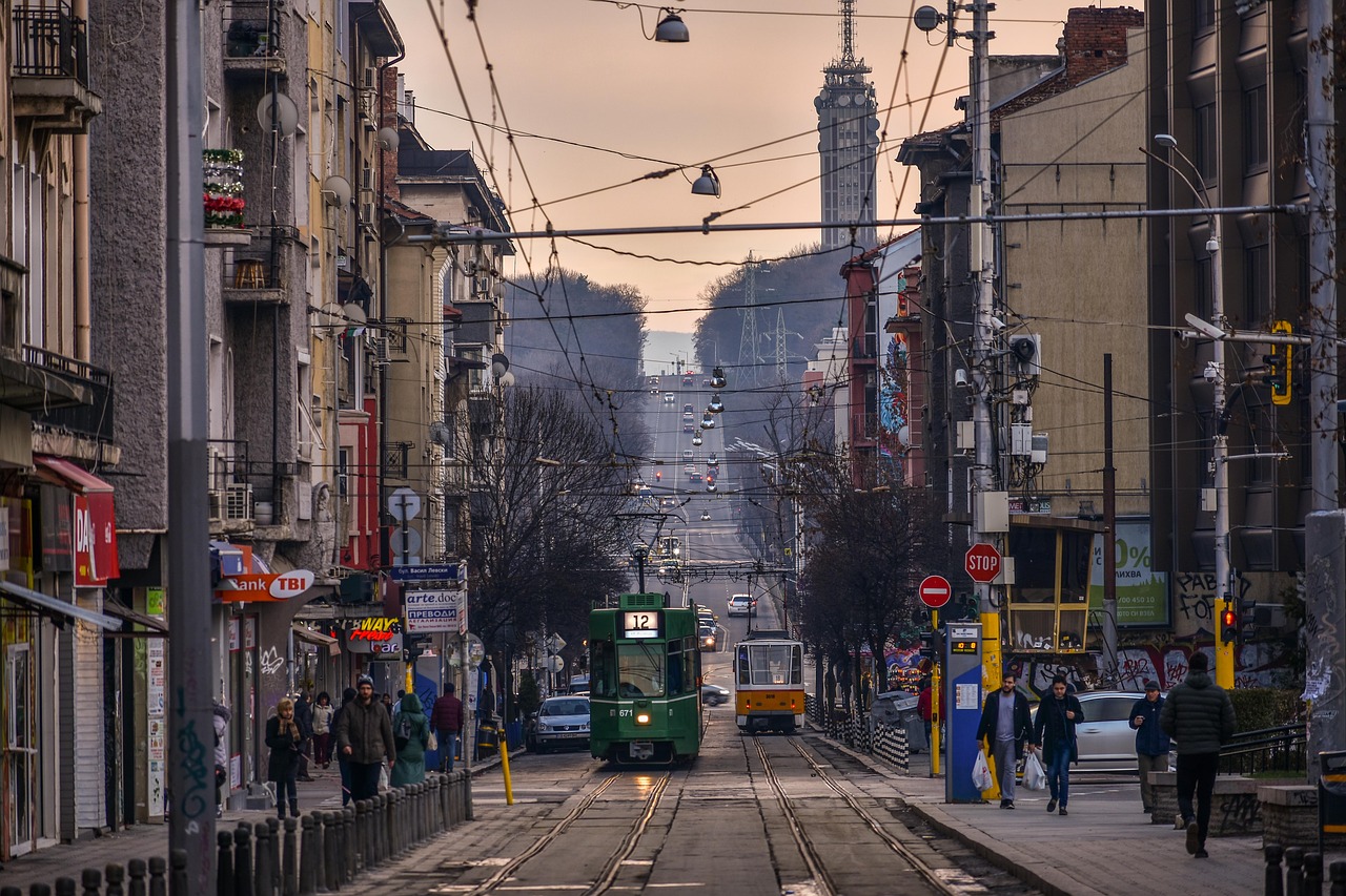 sofia  city  tramway free photo