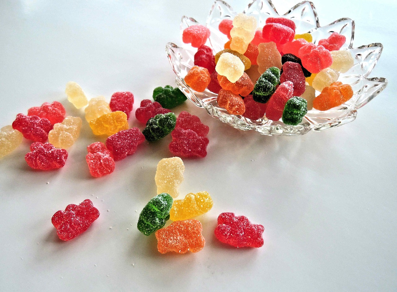 soft candy bears sour sweet free photo