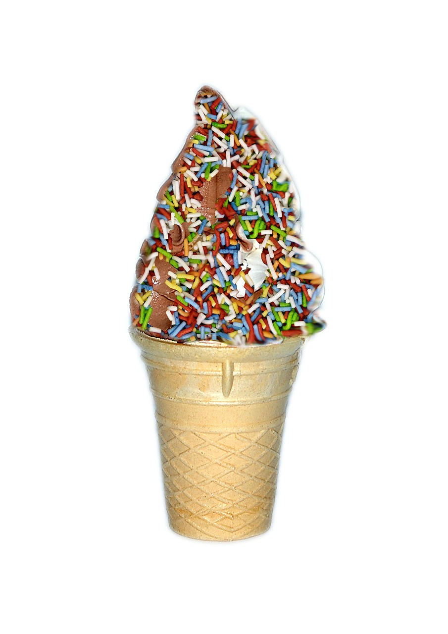 soft ice cream cream bag ice free photo