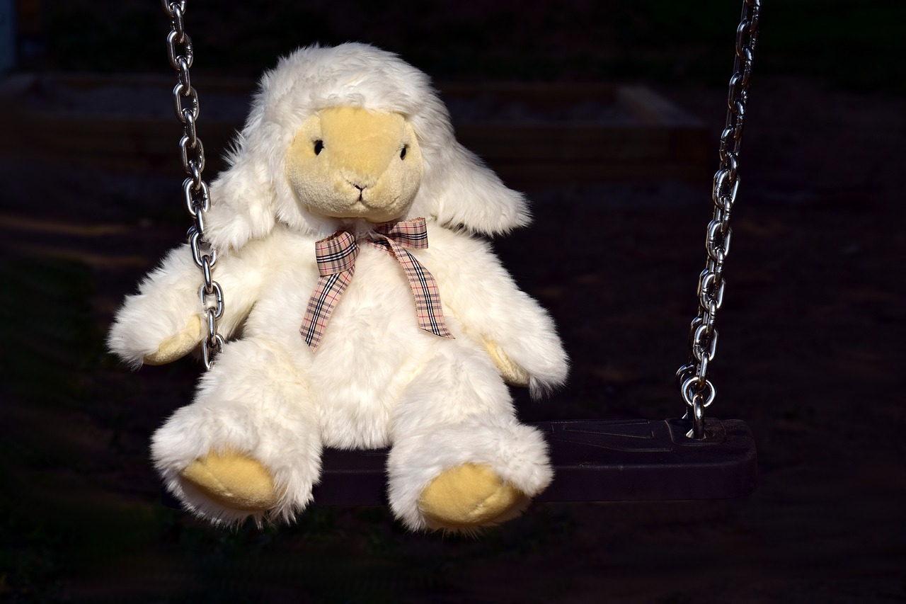 soft toy  white  stuffed animal free photo