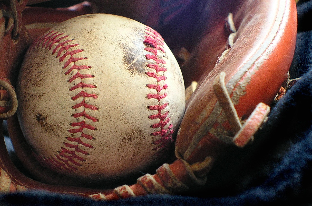 softball glove sport free photo