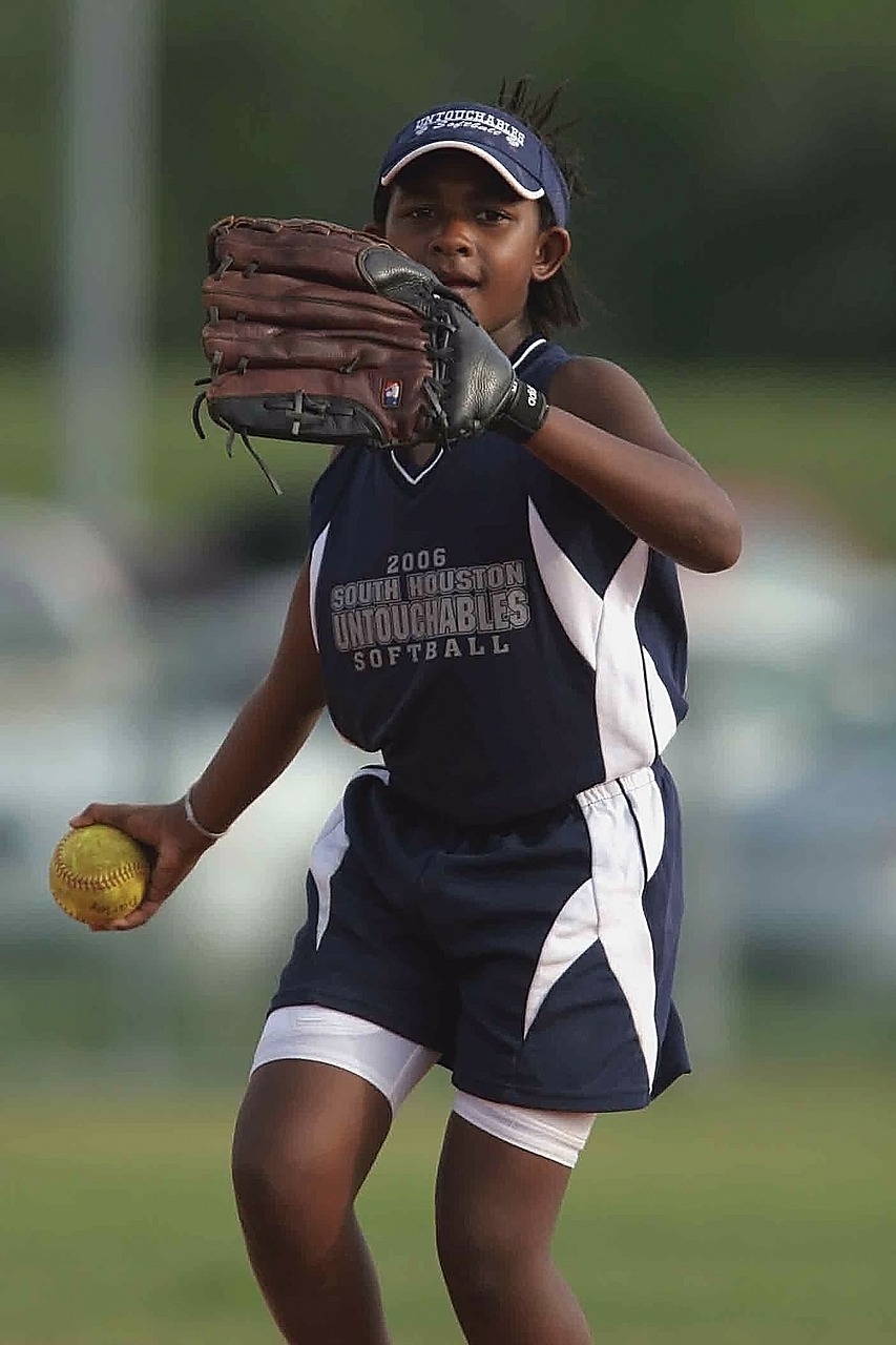 softball player game free photo