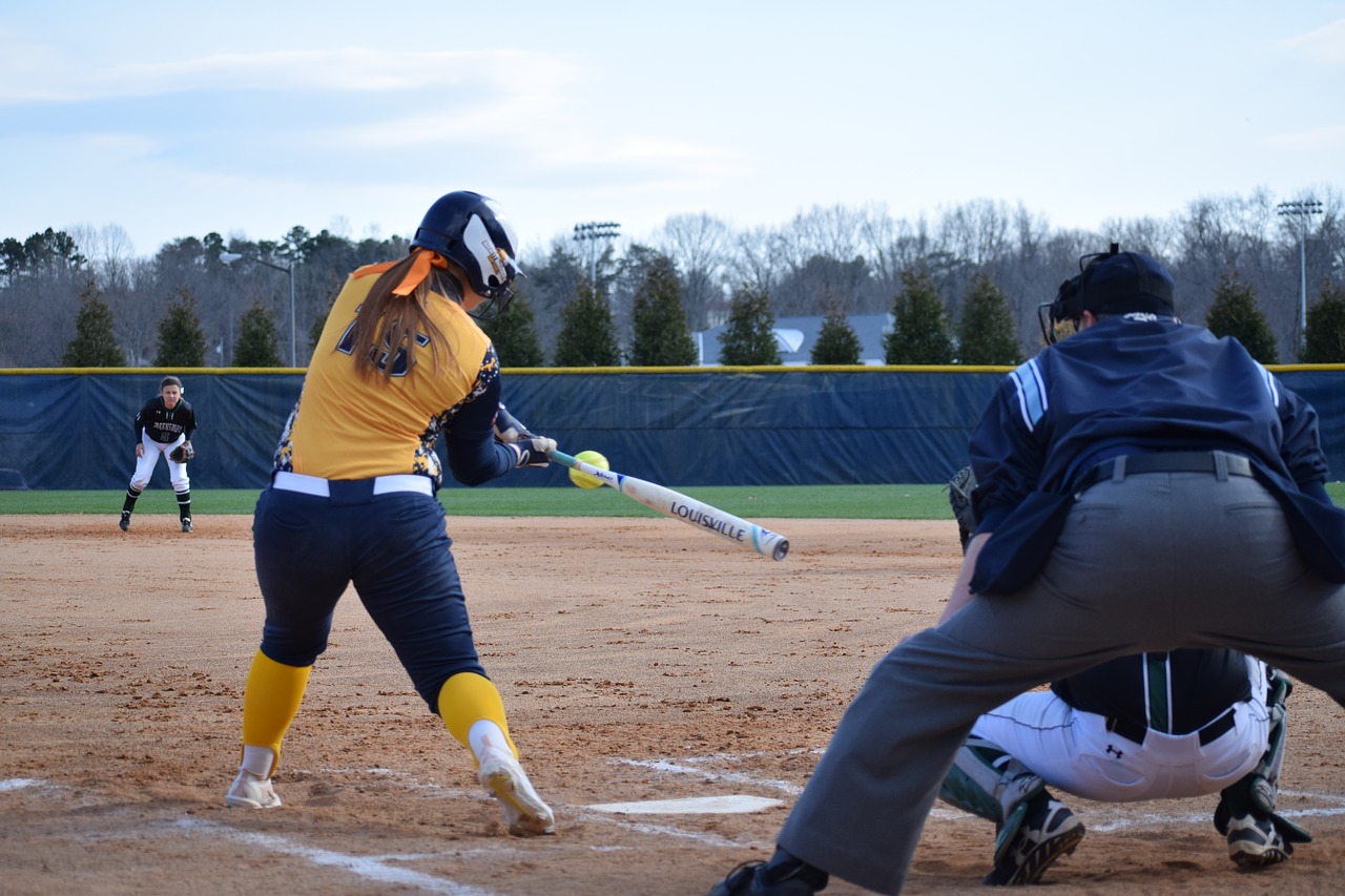 softball college softball team free photo