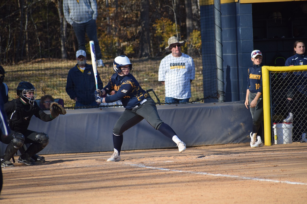 softball college softball team free photo