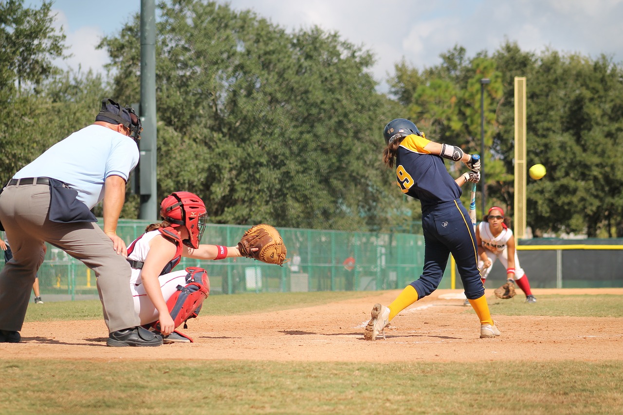 softball catcher game free photo