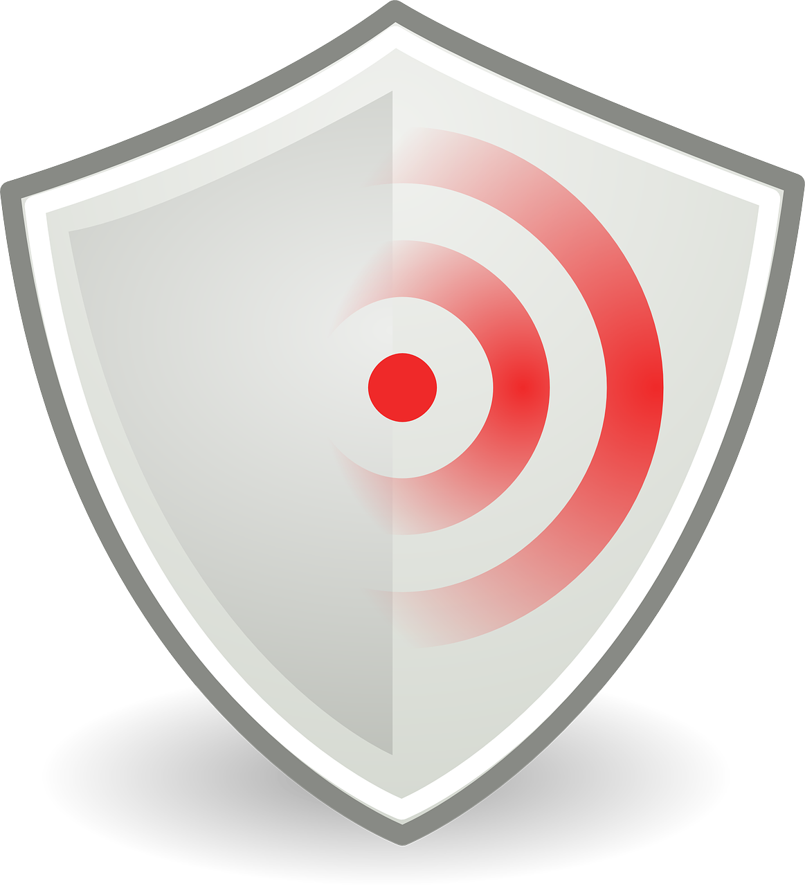 Shield anti virus logo Royalty Free Vector Image