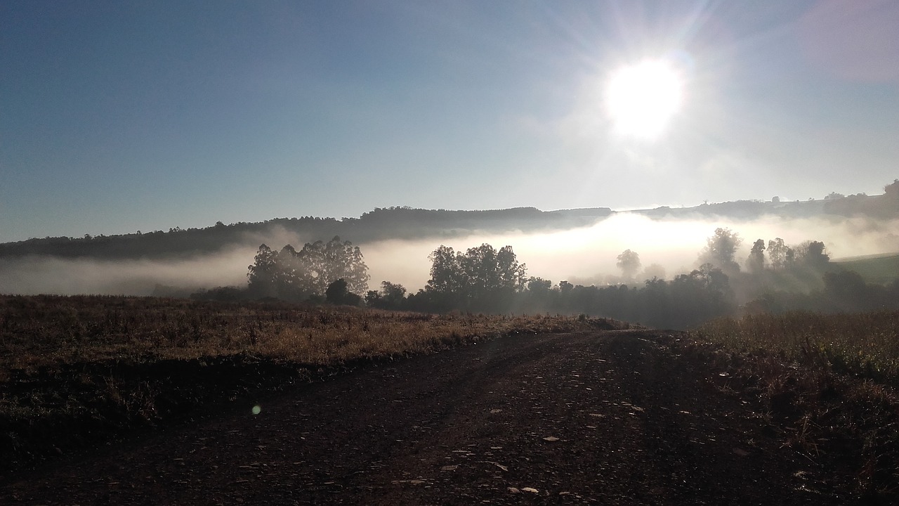 sol fog sunrise free photo