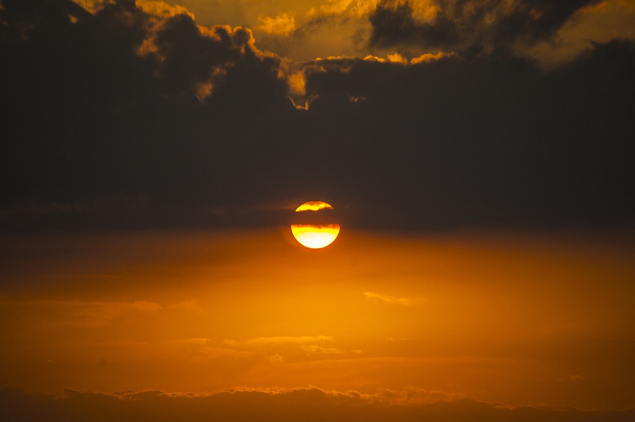 solar  black  orange free photo