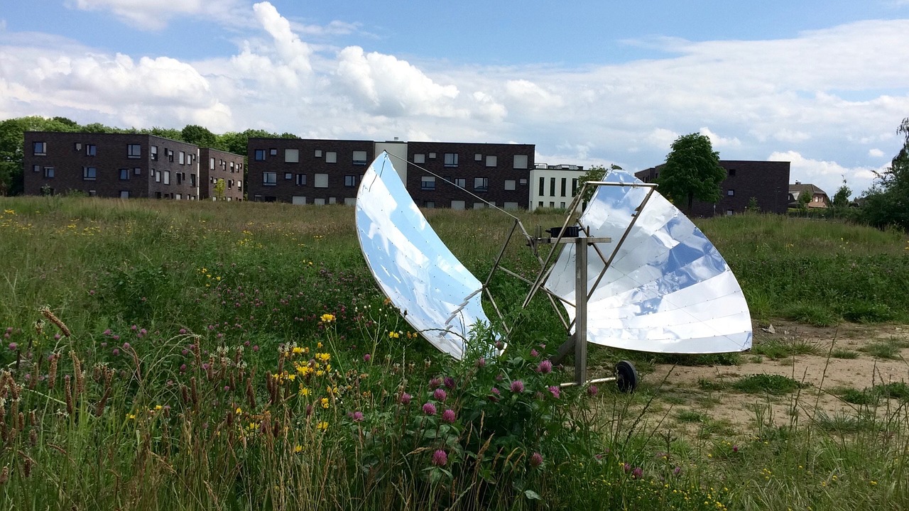 solar cooker papillong sun free photo