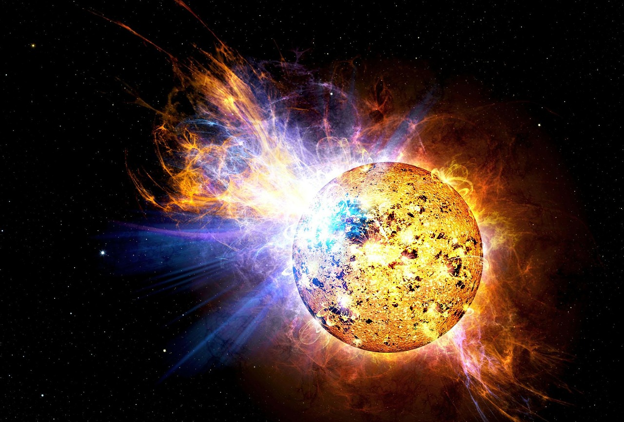 solar flare flare explosion free photo