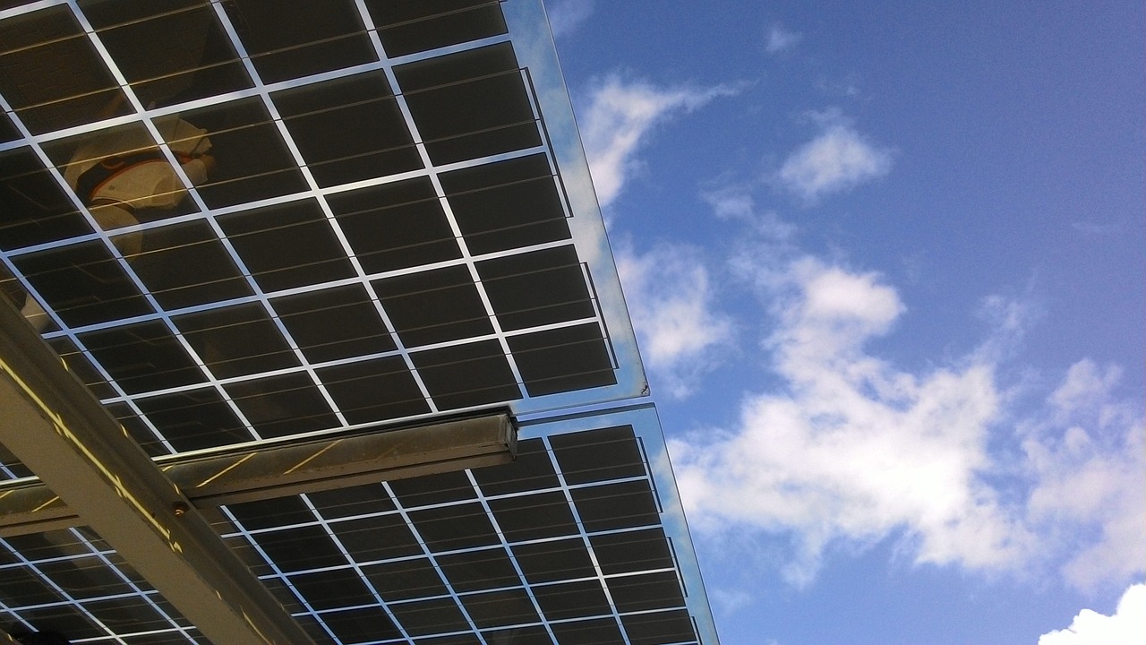 solar panel energy power free photo