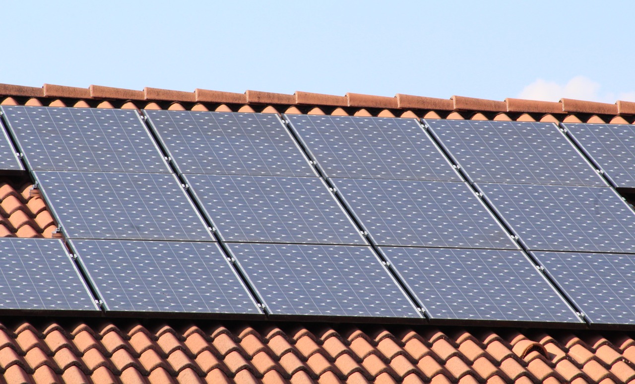 solar panels photovoltaic panels panels free photo