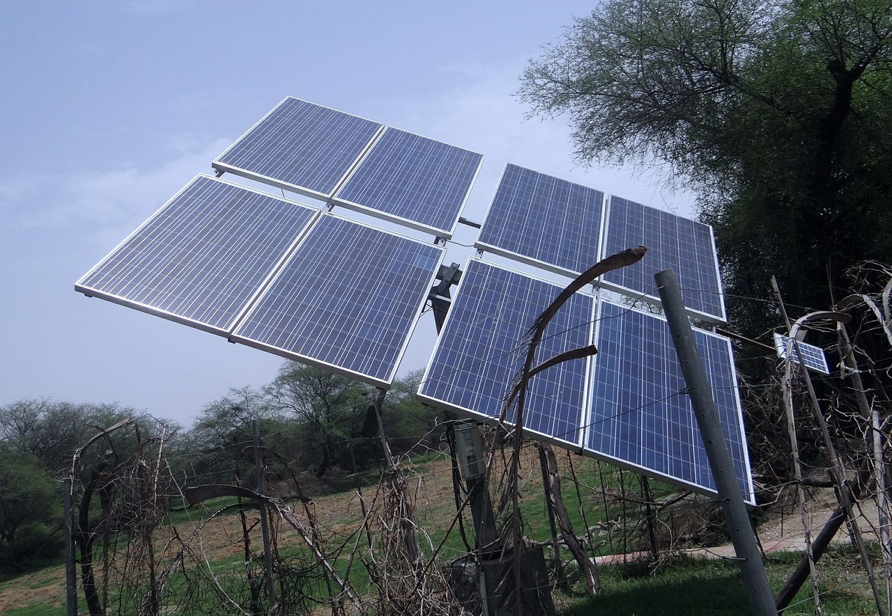 solar panels renewable energy solar energy free photo