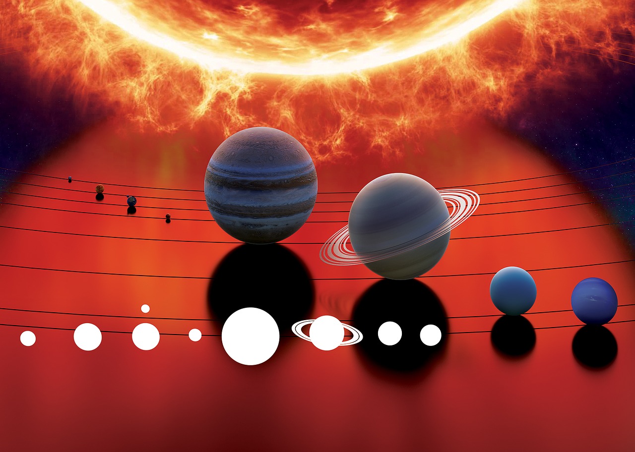 solar system space planet free photo