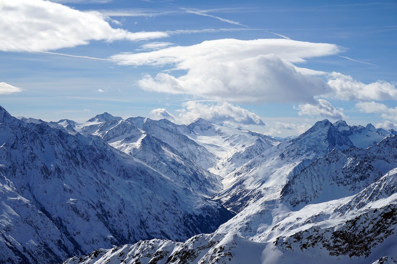 sölden austria skiing free photo
