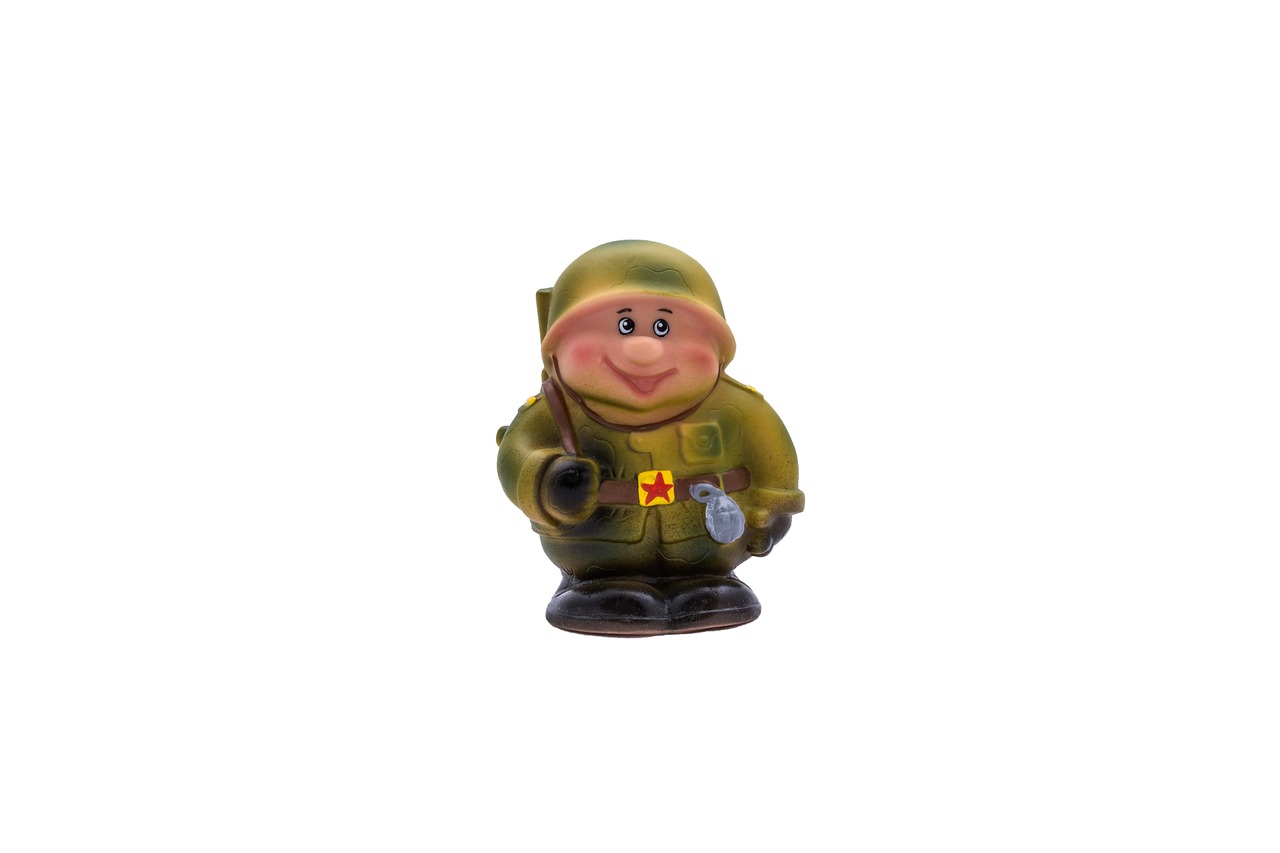 soldier toy rubber soldiers free photo